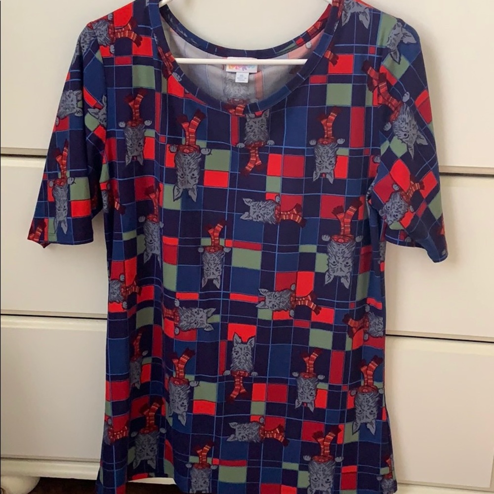 XL Lularoe Christmas Gigi